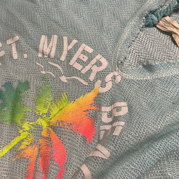 V neck hoodie size s - Picture 2 of 2